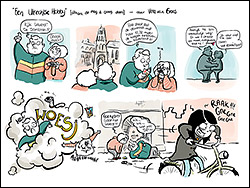 tekening van Vera van Groos