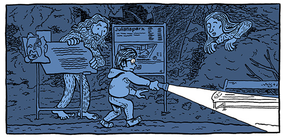 De Wildemannen van Zuilen tekening monsterboek van Joshua Peeters