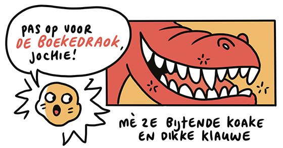 De Boekedroak tekening monsterboek van Rob van Barneveld