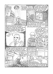 tekening: Niels Bongers bladzijde uit Vorige verhalen